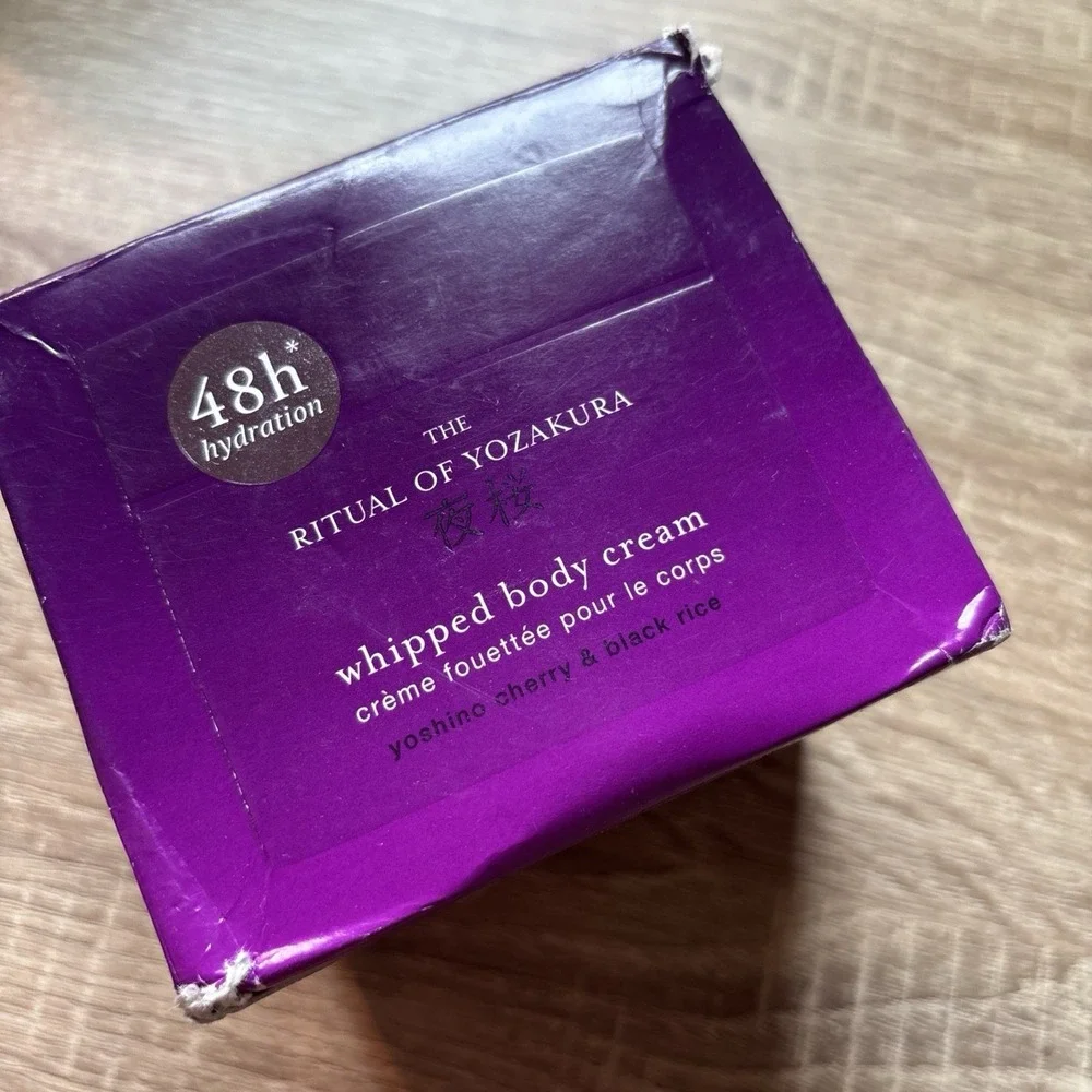 Neu the Rituals of yozakura whipped rich body cream Body lotion butter 220ml